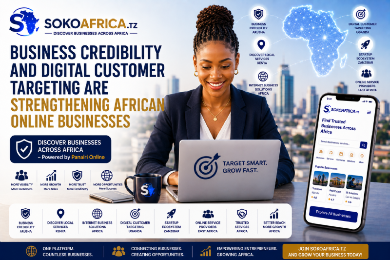 Business Credibility and Digital Customer Targeting Are Strengthening African Online Businesses, Discover Businesses Across Africa – Powered by Panairi Online